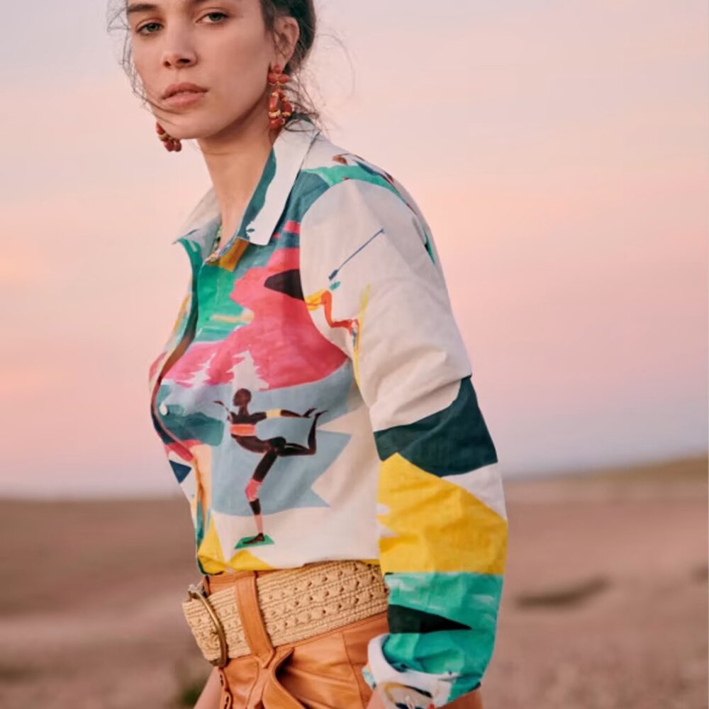 Pierro Shirt - Sézane x G. Kero California Print